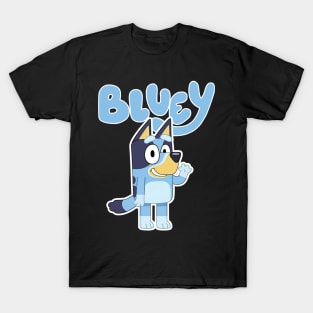 blue dog T-Shirt